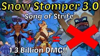 NEW and Improved Team Lineup! Difficult Mode, Snow Stomper 3.0 - AFK Journey Song of Strife