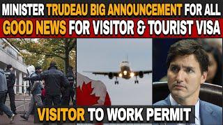 Canada Immigration Big Announcement for | Canada visa | Canada Visitor visa 2024