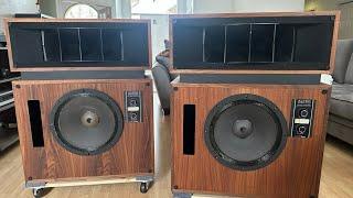 Altec Model 19 Speakers Arrived