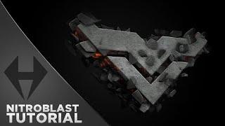 Cinema 4D Tutorial | Creating a Cracked Text/Logo