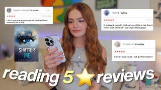 ASMR reading 5 star reviews of books that i hated 