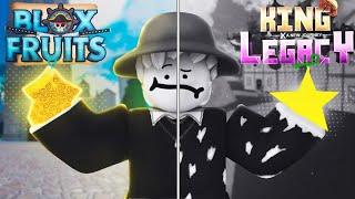 COMPARE LAS FRUTAS DE BLOX FRUITS VS KING LEGACY  y... 