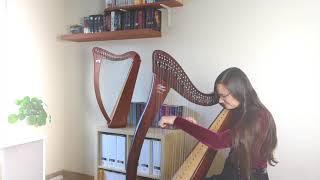 Canon in D (Pachelbel) on Lever Harp