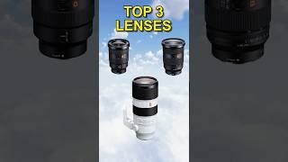 Top 3 Lenses for Photography