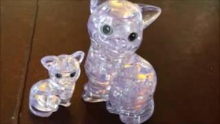 Original 3D Crystal Cat Puzzle