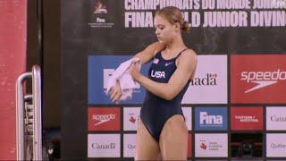 Avery Worobel  Platform Diving  Highlights  Girls 16 18 Years old  Prelim   World Junior Championshi