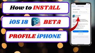 how to install ios 18 developer beta|how to get ios 18 developer beta|2024