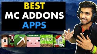 Top 5 Addon Apps For Minecraft PE | Best Apps 2024 | 4.5 Star Rated | *Must Try* | RRAX Gaming