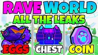 *NEW*RAVE WORLD UPDATE ALL THE LEAKS! Pet Simulator 99!