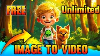 AI Image to Video Free & Unlimited | No Limits, No Watermark!