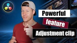 Adjustment Clip | DaVinci Resolve 16 | Tutorial