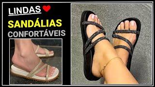 Sandálias Confortáveis e Super Estilosas | Dicas de Moda Feminina | Acessórios Femininos 