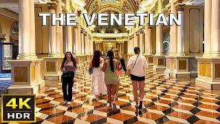 [4K HDR] The Venetian Las Vegas Walking Tour | May 2024