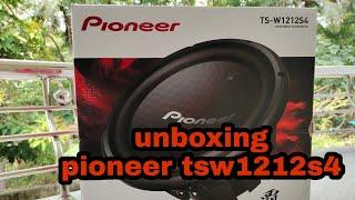 pioneer tsw 1211s4 unboxing and review