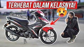 YAMAHA LC135 V8 INJECTION FIRST LOOK | BARULAH BETUL MOTOR BARU! | WALKAROUND PENDEK