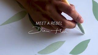 Meet a rebel: Rebel Walls x Diane Hill Wallpaper collection