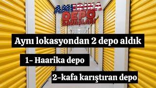 2 depo aldık 1-Haarika depo / 2- Kafa karıştıran depo