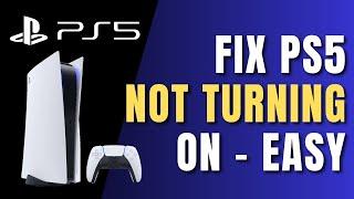 How to Fix PS5 Not Turning On !