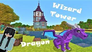 How to raise a DRAGON in Minecraft: DRAGONS and Wizard Towers