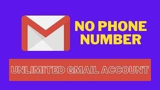 How to Create Unlimited Gmail Account Without Phone Number | How to Create Unlimited Google Account