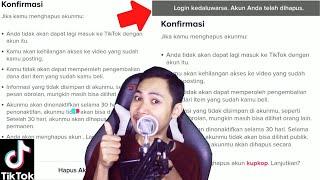 BERHASIL ! Begini Cara Menghapus Akun Tiktok Secara Permanen Terbaru !