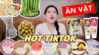 [Review] ĐỒ ĂN SIÊU HOT TIKTOK | Miến Sùng Bầu, Sấu Mõ Diet, Phô mai hoa quả, Hottok Phô Mai..v.v.
