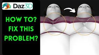 #dazstudio | How to make #daz3d clothes look natural?