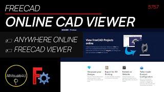  Showcase Your FreeCAD Designs Easily - Online CAD Viewer - FreeCAD Online Viewer