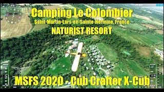 Camping Naturiste Le Colombier (Naturist/Nudist resort in France) MSFS 2020