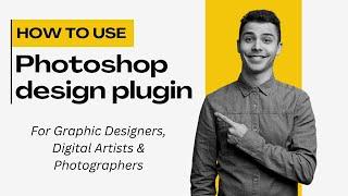 How to use Photoshop Design Plugin 2024 #photoshop