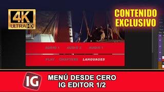 IG Editor:  Menú HDMV para KITe UHD AS