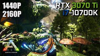 ARK: Survival Evolved - RTX 3070 Ti & i7-10700K | Max Settings 1440p & 2160p (4K)