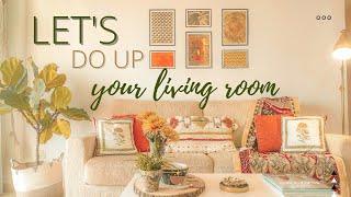 Living Room Styling in 3 Easy Steps! Instagram / Pinterest Worthy Living Room #makeover