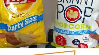 Meal Swap: Potato Chips vs Popcorn