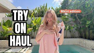 4k | TRY ON HAUL | Bikini | Micro | bikini | GET READY WITH ME