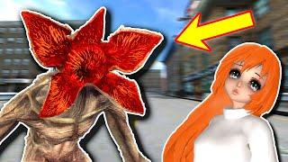 PRANKING E-GIRL WITH DEMOGORGON!! (Gmod Nextbot)