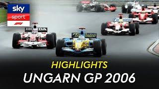 Von P14 an die Spitze - Die Aufholjagd von Jenson Button! | Budapest 2006 - GP von Ungarn