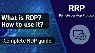 What is RDP? and how to use RDP Remote desktop Protocol in Hindi Urdu