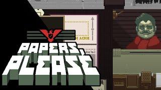 Олёша играет в Papers, Please