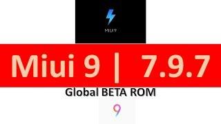 Flash Miui 9 ||  7.9.7 on Redmi Note 3 (Kenzo) via TWRP