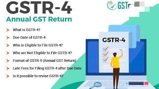 GSTR-4 Return filing for COMPOSITION scheme | New GST Return GSTR-4 Live filing | GST Annual Return