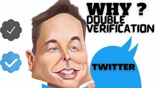 Twitter verification mark change grew or Blue #shorts #twitter #verification #twitterupdate