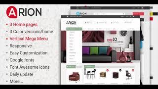 Arion - MultiStore Responsive Magento Themes | Themeforest Website Templates and Themes