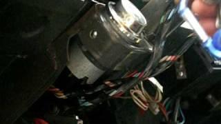 Ignition lock remove Lada Niva