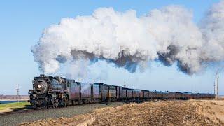 CP 2816 Final Spike Tour Chase Across Canada And The United States