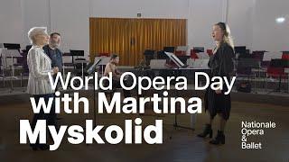 World Opera Day: A peak into the life of a professional opera singer |  Dutch National Opera