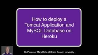 HOWTO - Deploy a Tomcat Java Application on Heroku