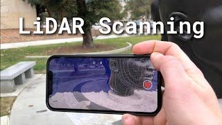 How to LiDAR scan -- crazy iphone 12 pro trick