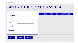 Java mysql Project step by step