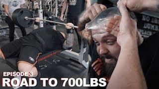 606LBS BENCH | ROAD TO 700LBS | EPISODE 3